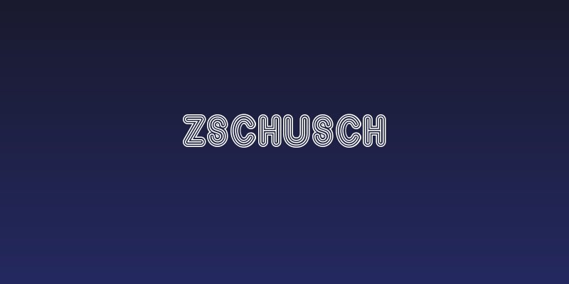 Zschusch Social Header