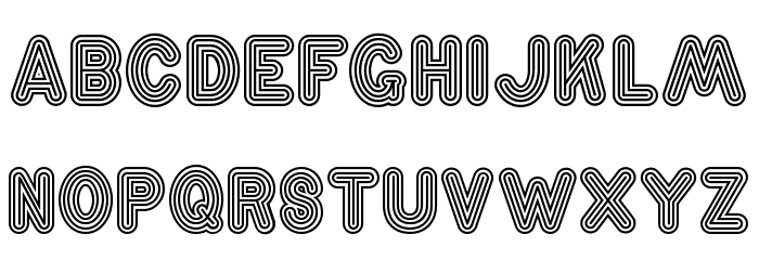 Zschusch Font LOWERCASE