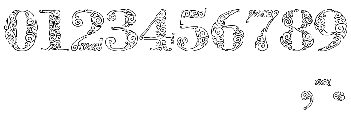 Zsylett Font OTHER CHARS