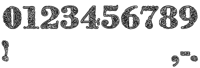 ZsylettProContour Font OTHER CHARS