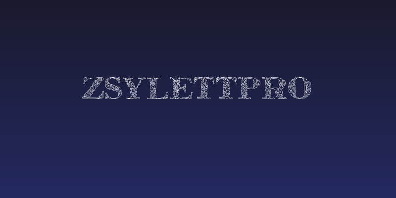 ZsylettPro Social Header
