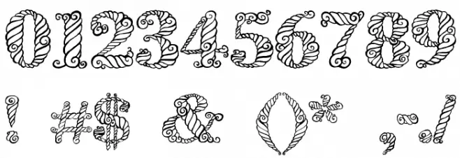 Zsynor Font OTHER CHARS