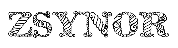 Zsynor  font caratteri gratis