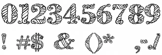 Zsynor Font OTHER CHARS