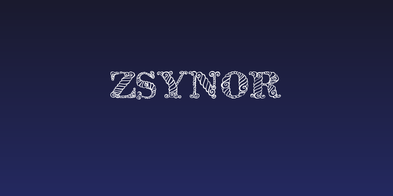 Zsynor Social Header
