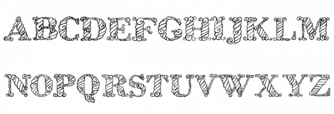 Zsynor Schriftart Groß