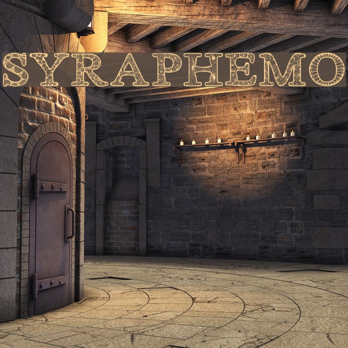 ZsyraphDemo Font examples