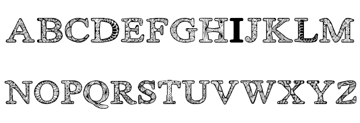 ZsyraphDemo Font LOWERCASE