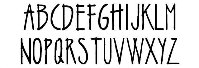 zsarchankian Schriftart Groß