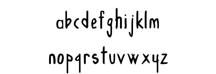 zsarchankian Font LOWERCASE