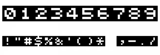 zTerm Block Fuentes OTROS CHARS