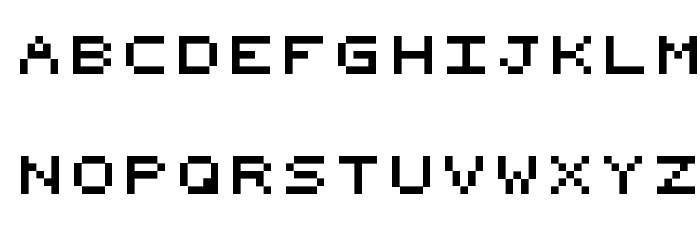 zTerm Font LOWERCASE
