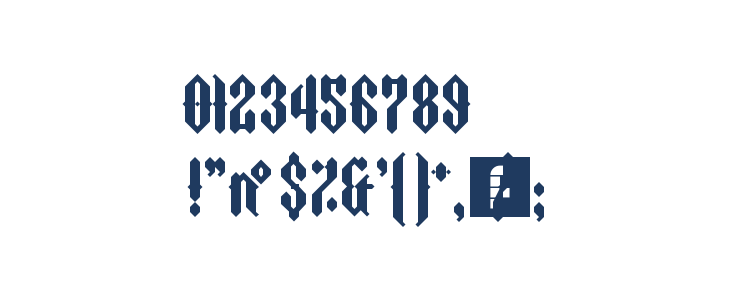 ztorm eYe/FS Regular Other Characters