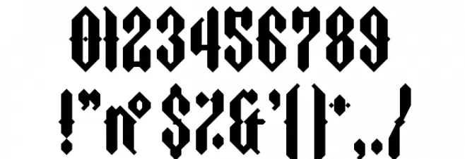 ztorm eYe/FS Regular Font OTHER CHARS