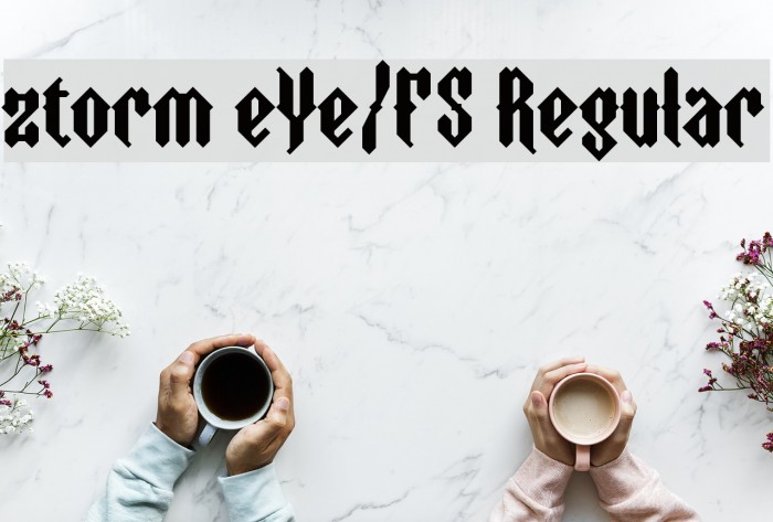 ztorm eYe/FS Regular Example 1