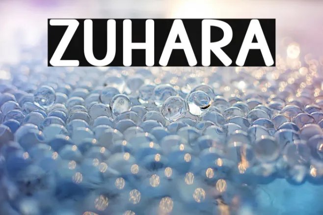 ZUHARA Example 3