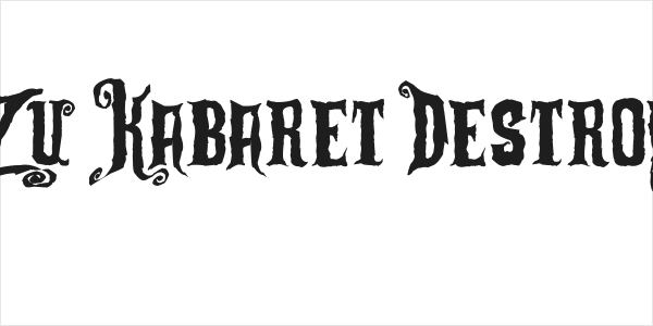 Zu Kabaret Destroy Logo