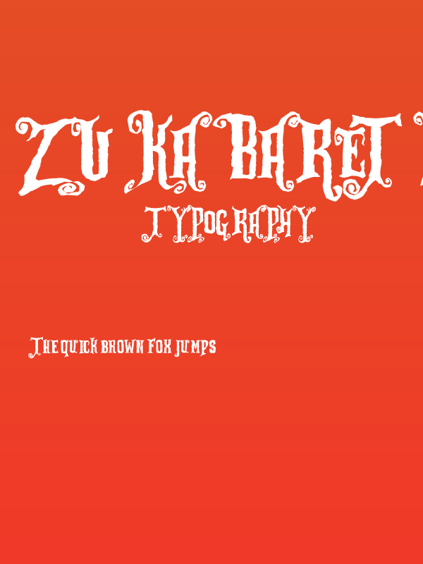 Zu Kabaret Destroy Poster