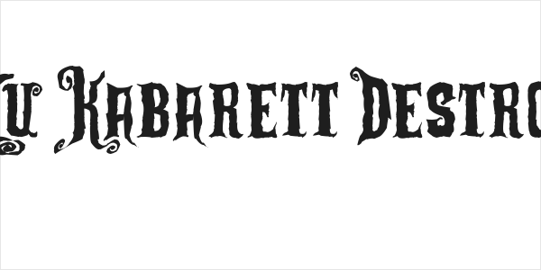 Zu Kabarett Destroy Logo