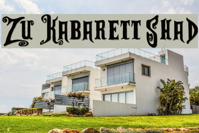 Zu Kabarett Shad Example 1