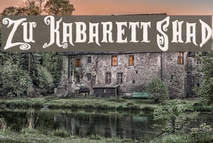 Zu Kabarett Shad Example 2