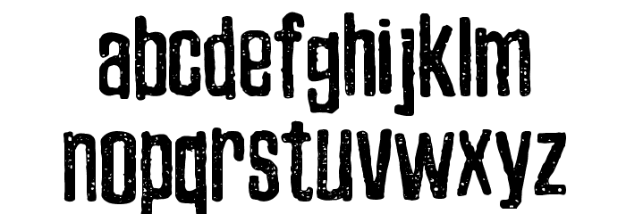 Zubajda Dt Font LOWERCASE
