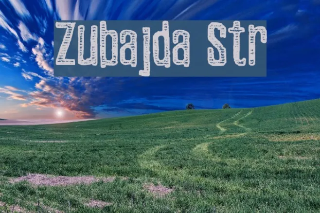 Zubajda Str Example 3