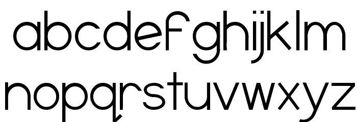 Zuben Font LOWERCASE