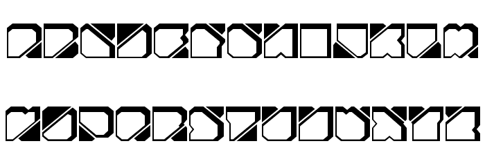 Zuber future Font LOWERCASE