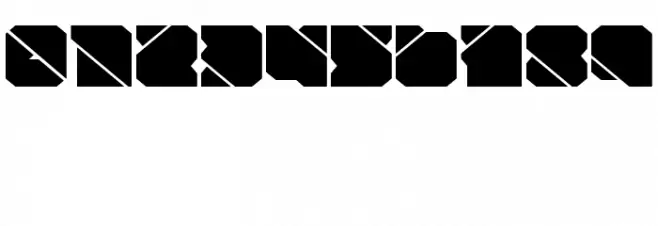 Zuber tech Font OTHER CHARS