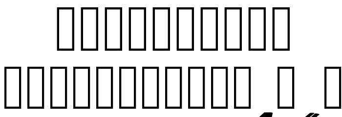 Zubrutal Regular Font OTHER CHARS