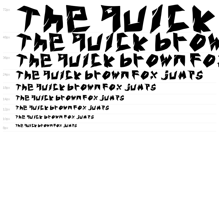 Zubrutal Regular Waterfall