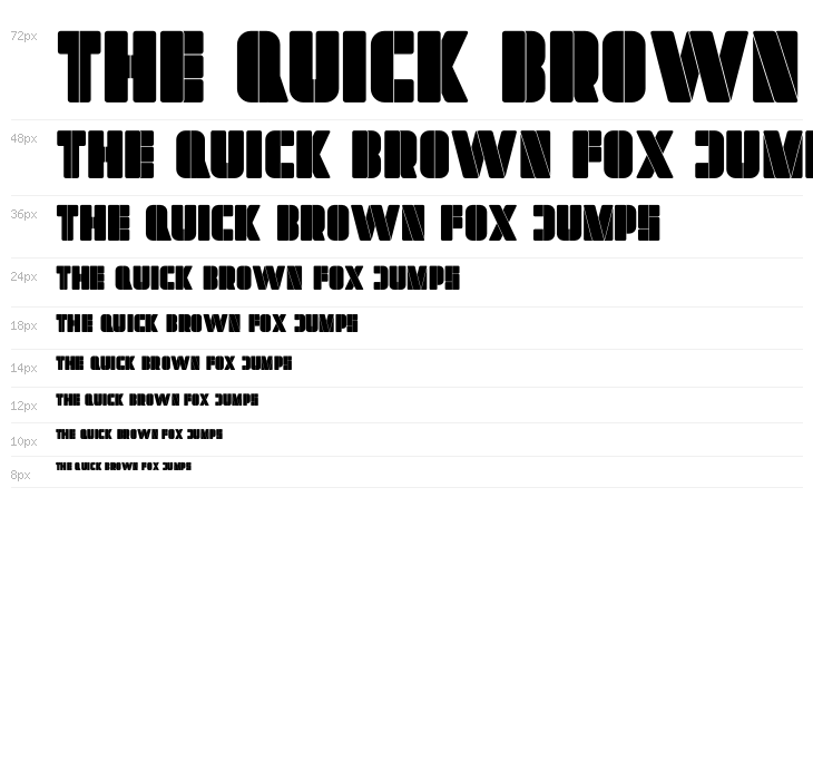 Zucchero Stencil Waterfall