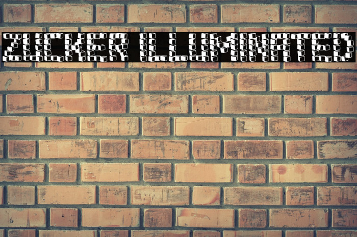 Zucker Illuminated Font examples