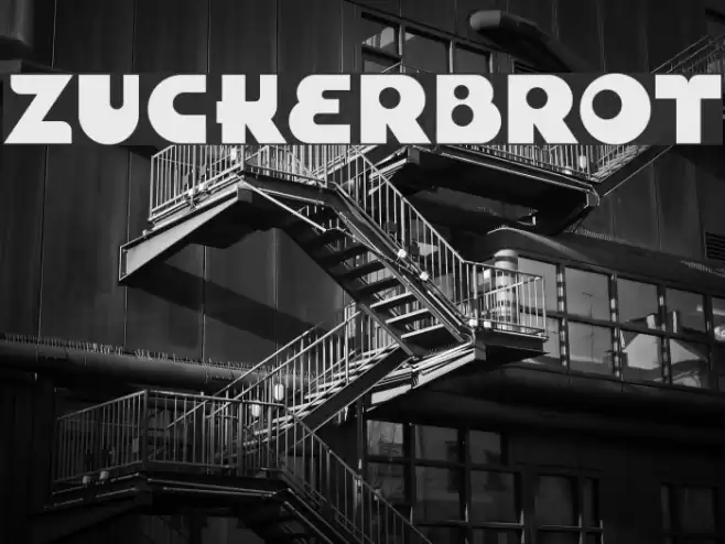 Zuckerbrot Fonte examples