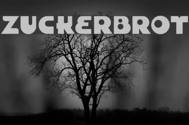 Zuckerbrot Fonte examples