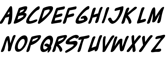 Zud Juice Bold Font LOWERCASE