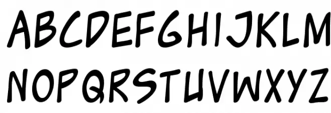 Zud Juice Font LOWERCASE