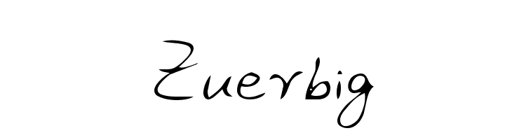 Zuerbig Caratteri
