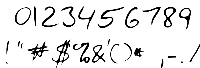 Zuerbig Font OTHER CHARS