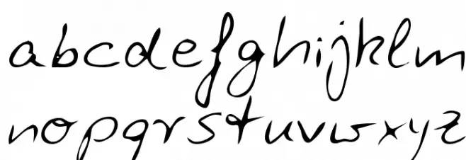 Zuerbig Font Litere mici