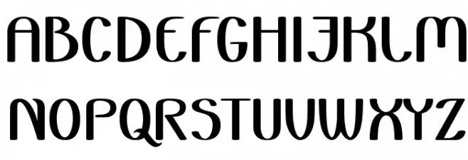 Zuider Postduif Demo Schriftart Groß