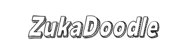 Zuka Doodle  Fuentes Gratis Descargar