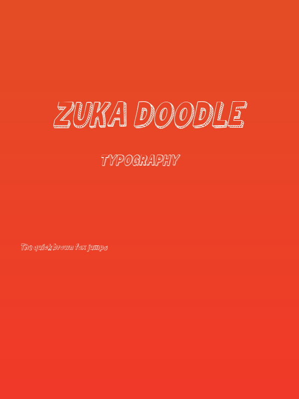 Zuka Doodle Poster