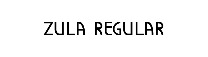 Zula Regular Font