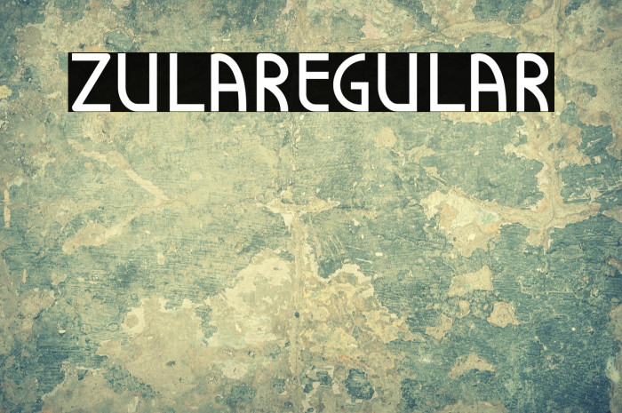 Zula-Regular Example 3