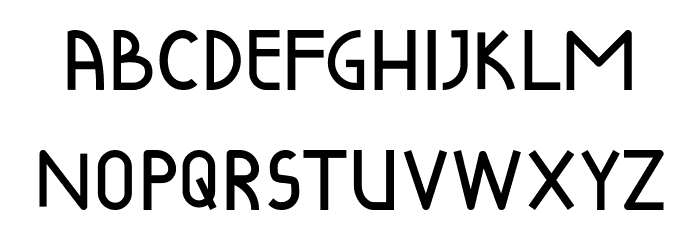 Zula Regular Font LOWERCASE
