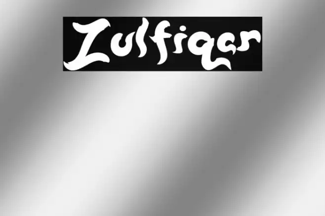 Zulfiqar Font examples