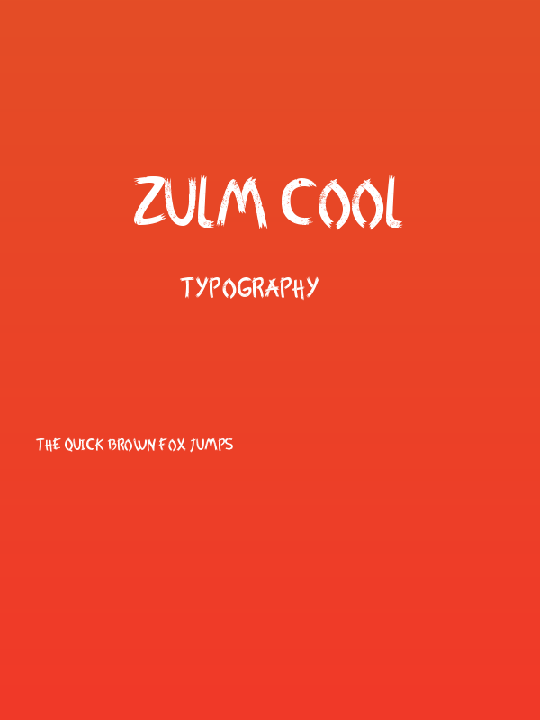 Zulm Cool Poster