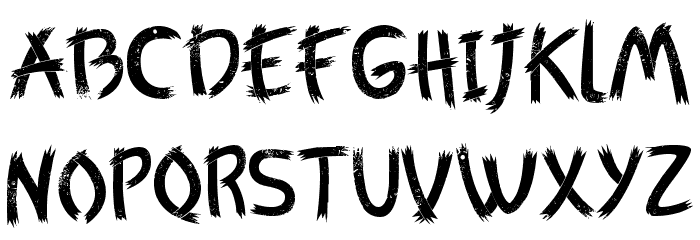 Zulm Cool Font LOWERCASE
